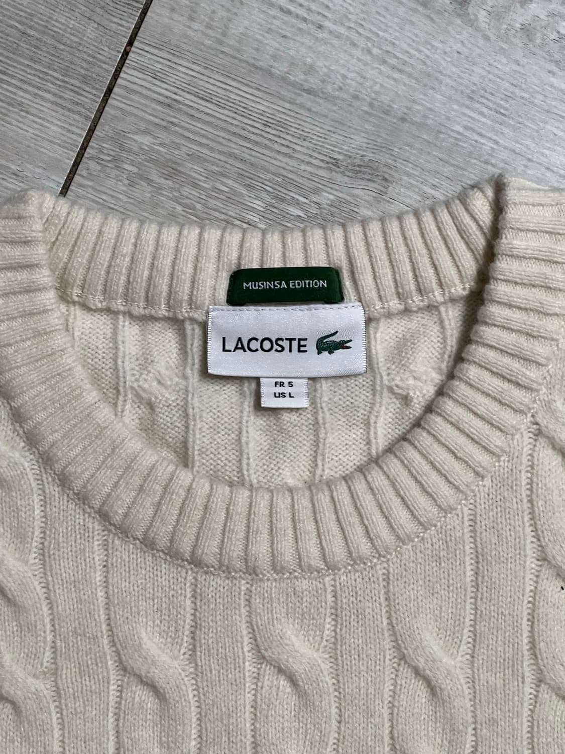 라코스테 니트 (100-105) 정가 30  상품이미지2