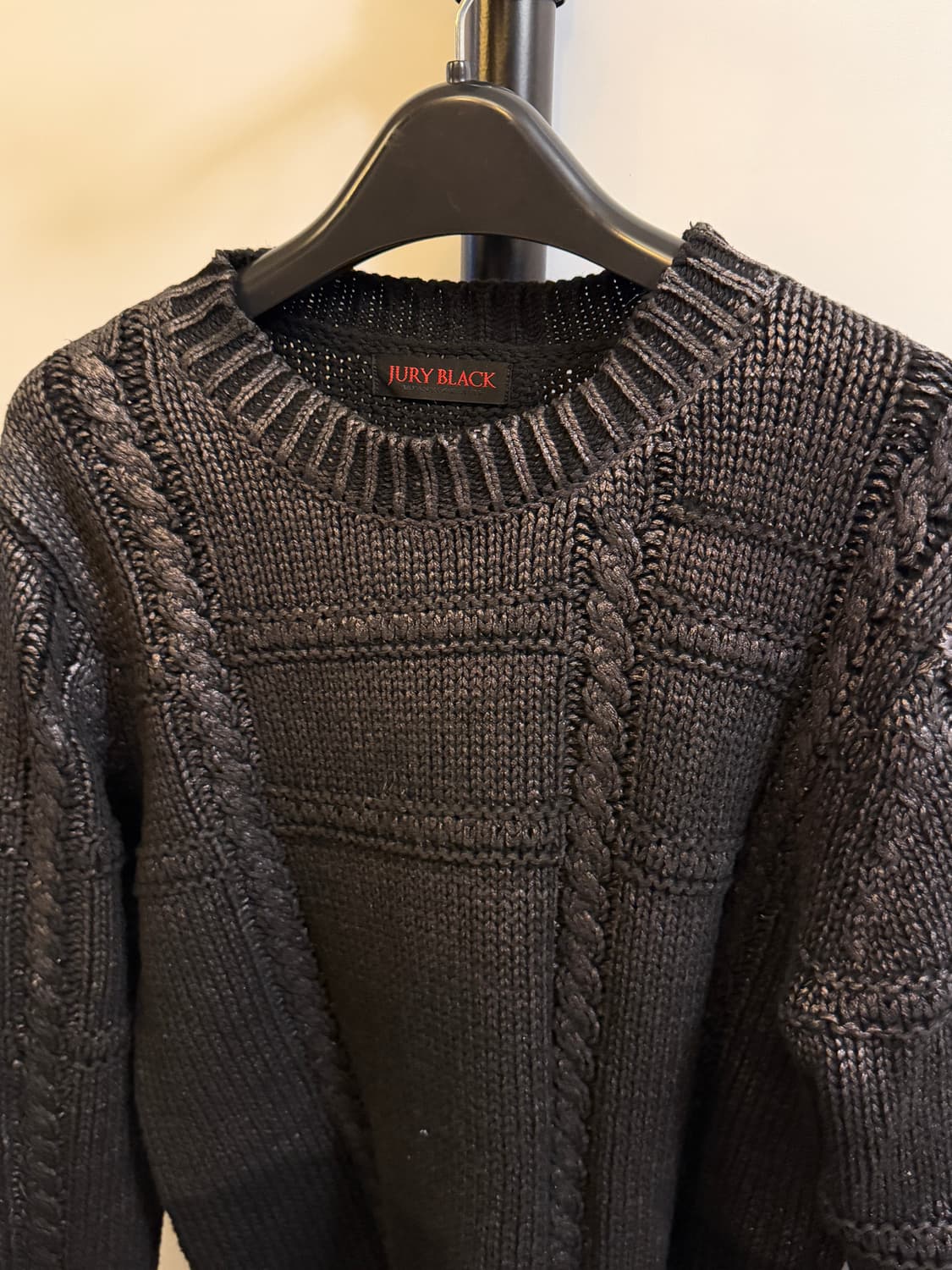 일본 빈티지 워싱 니트 상품이미지3