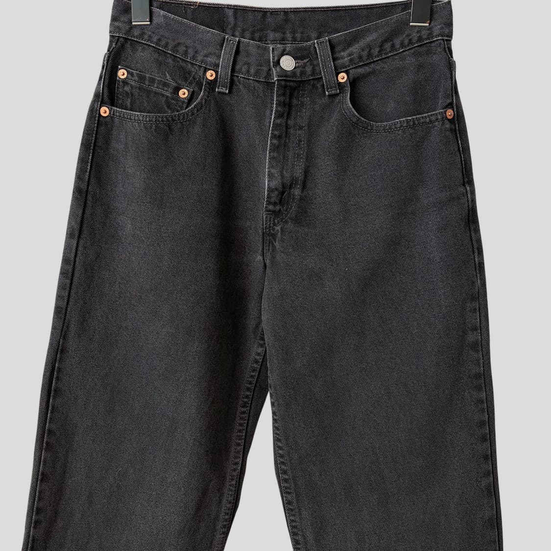 (28)90s 리바이스550 흑청 데님 청바지 상품이미지2