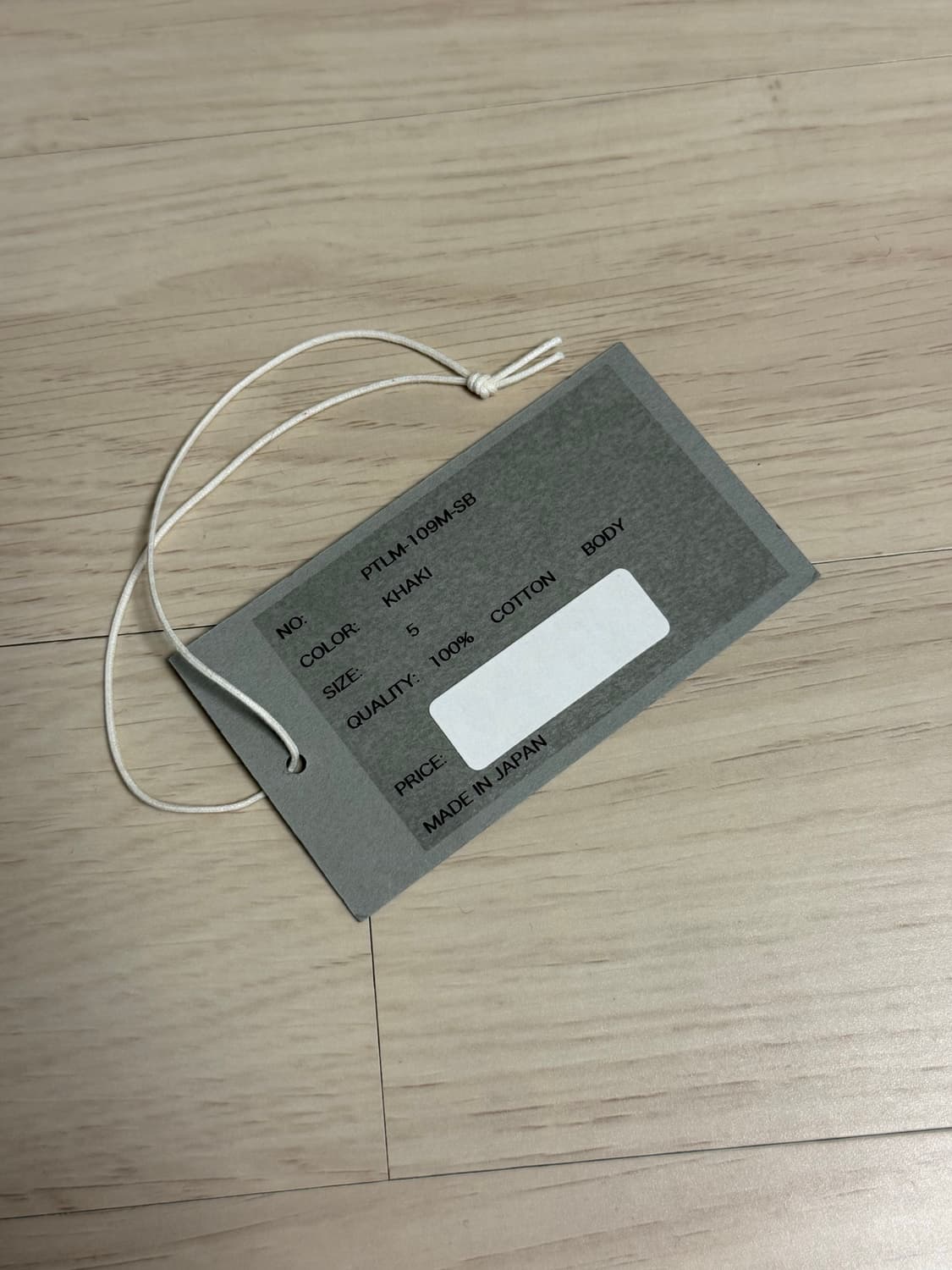 Ciota 시오타 퍼티그팬츠 카키 5사이즈 상품이미지7