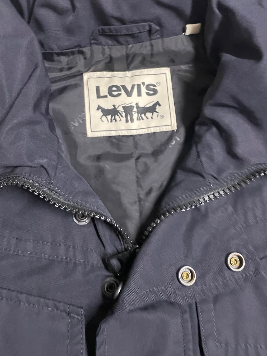 L) 리바이스 m65 필드자켓 네이비  상품이미지4