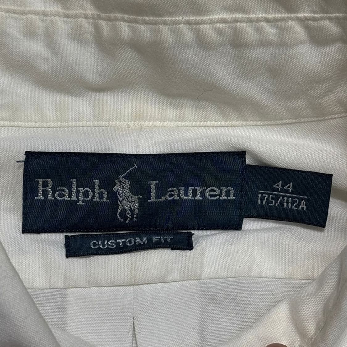 POLO BY RALPH LAUREN 커스텀 핏 셔츠 화이트 44 상품이미지5