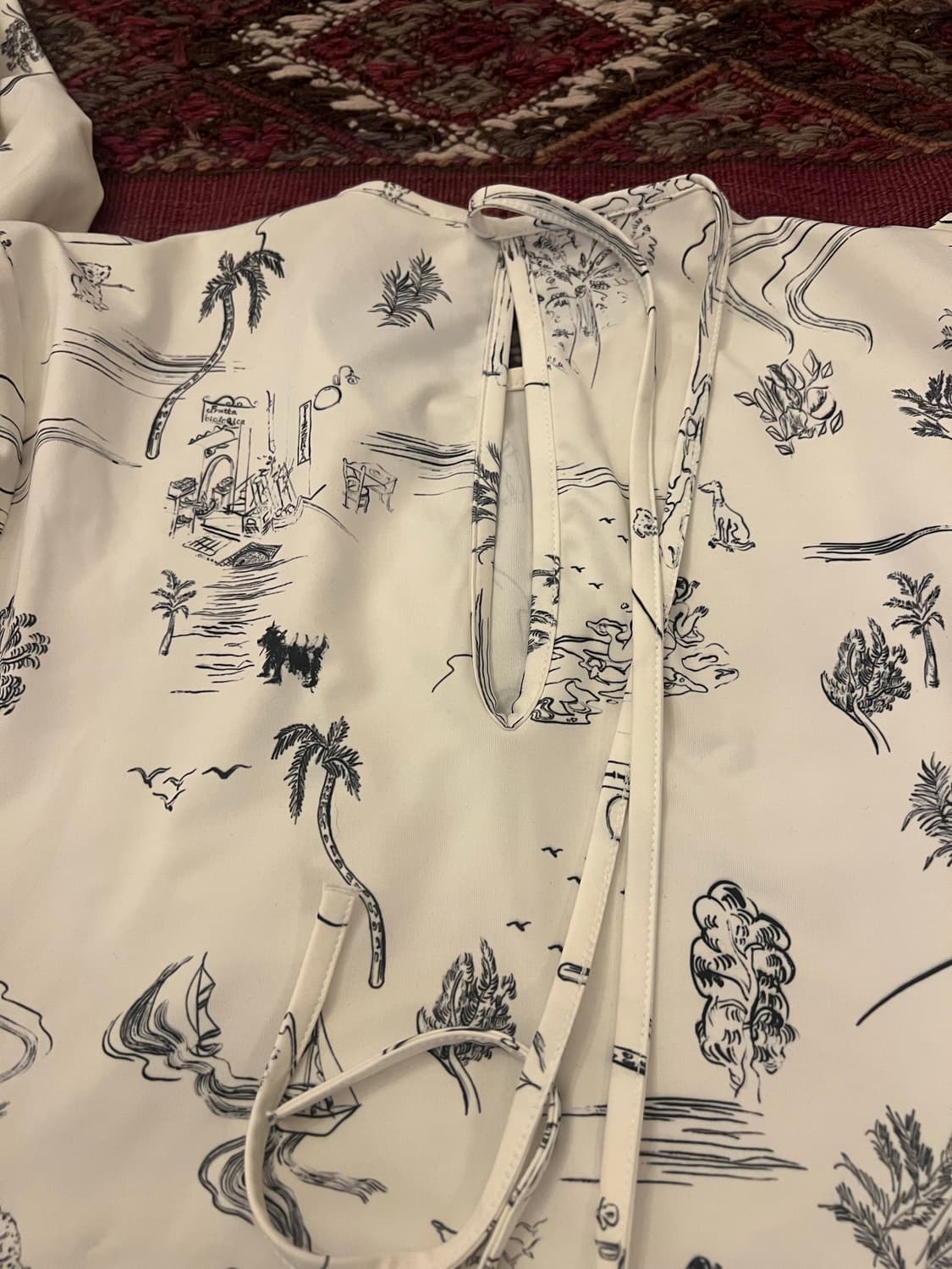Kijun drawing jersey top M  상품이미지3
