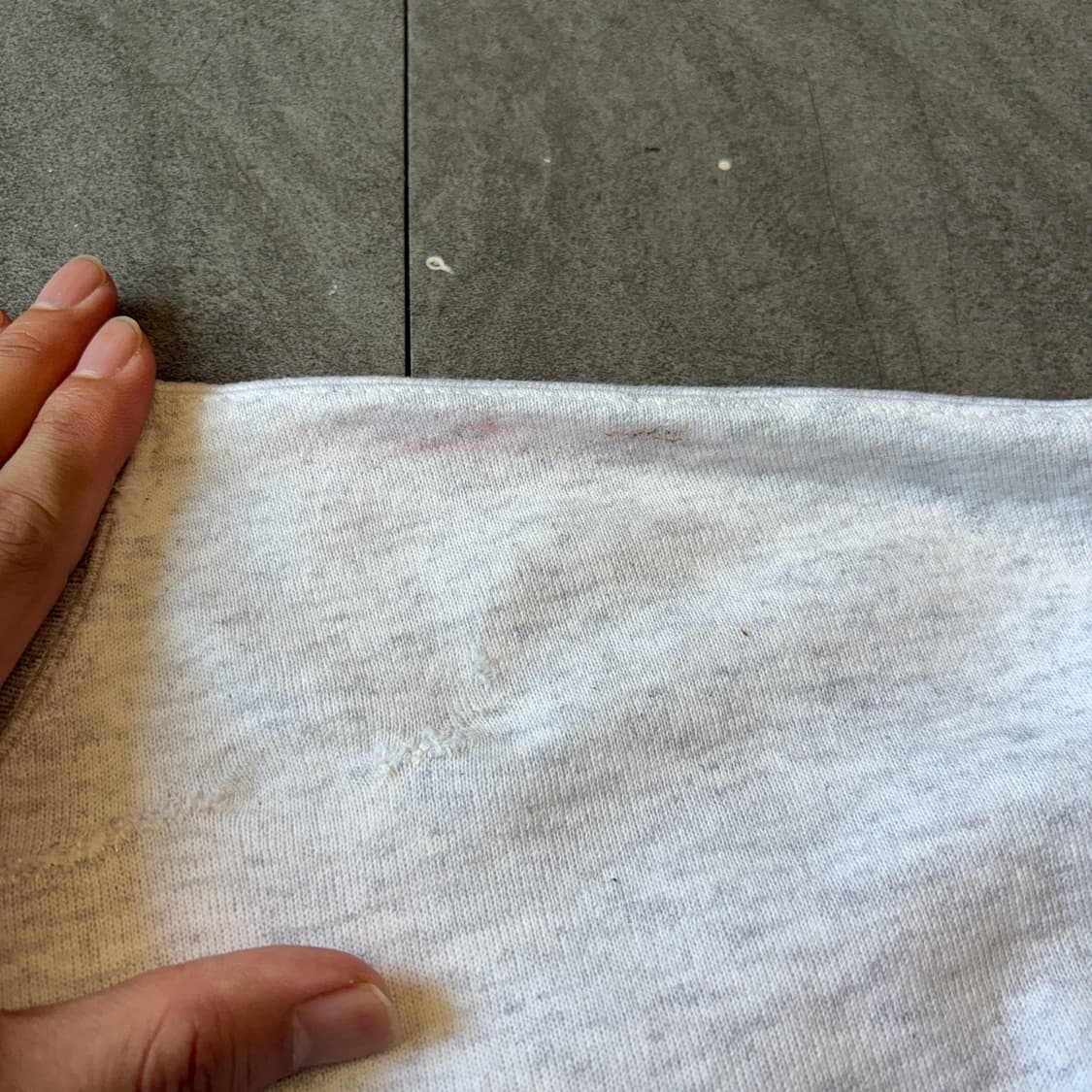 90s 90년대 생산 챔피온 멜란지 스웻 셔츠  상품이미지7