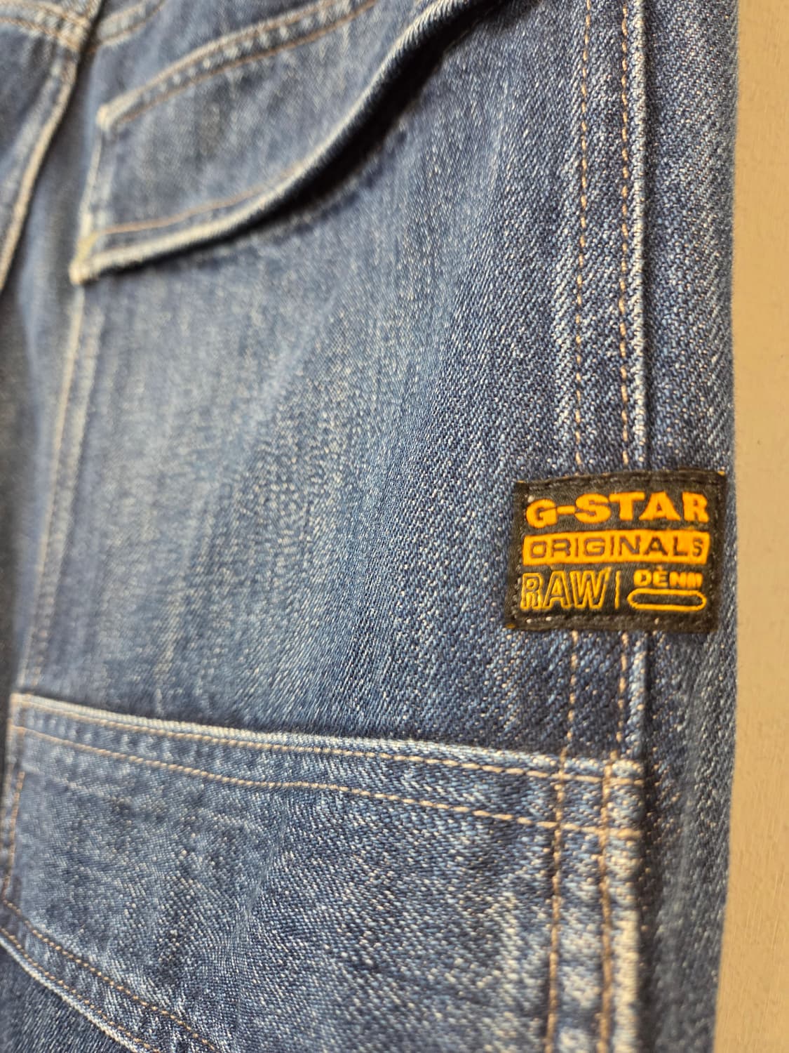 G-STAR청 데님 카고 바지(W28/L30) 상품이미지5