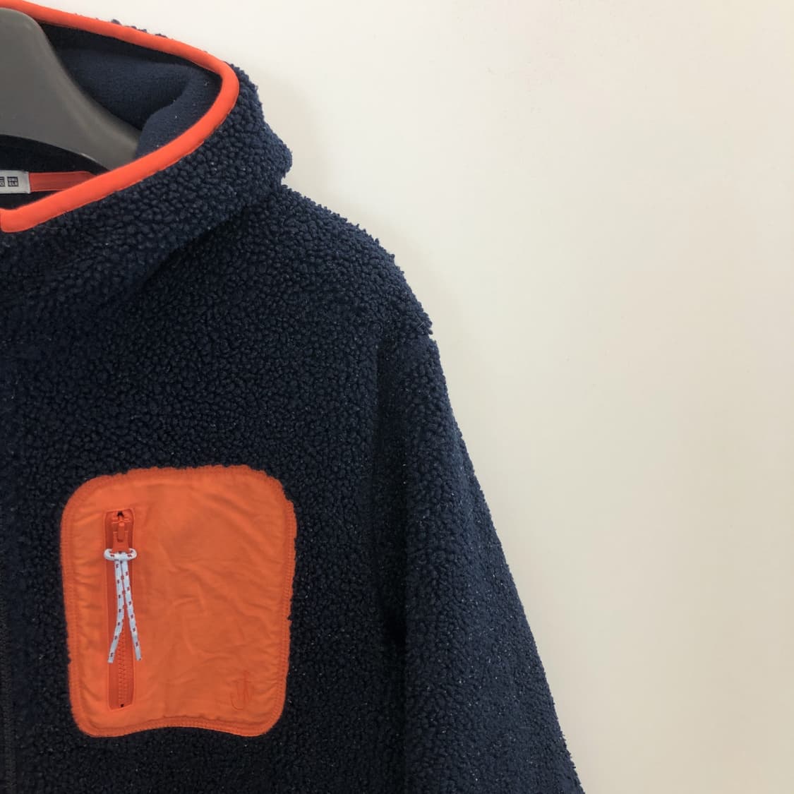 유니클로 JW앤더슨 플리스 후드집업 L 상품이미지2