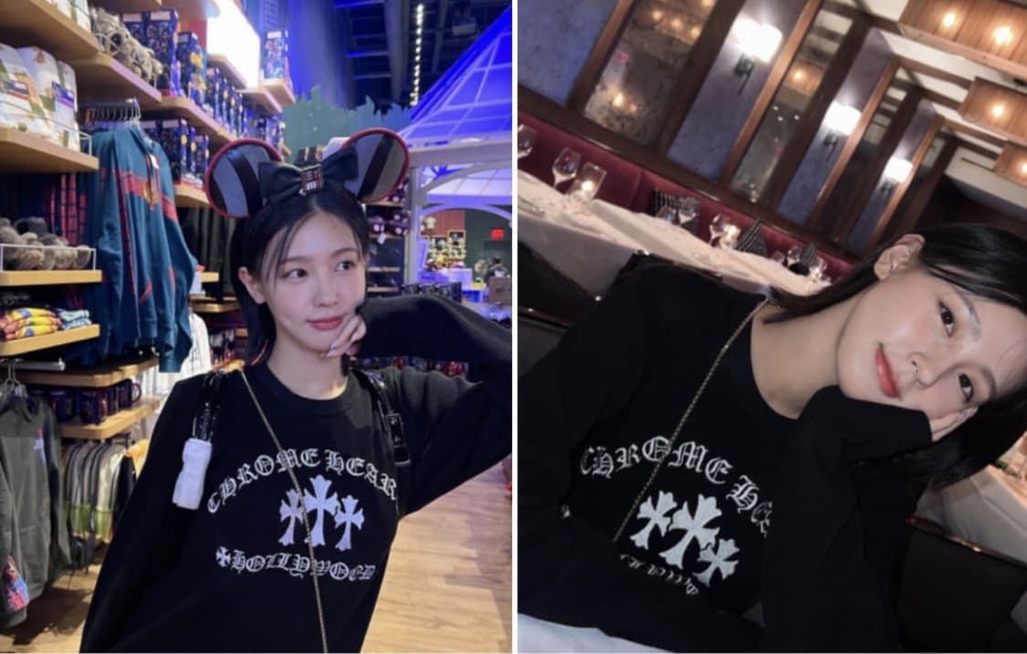 크롬하츠 세메터리 자수 맨투맨 상품이미지9