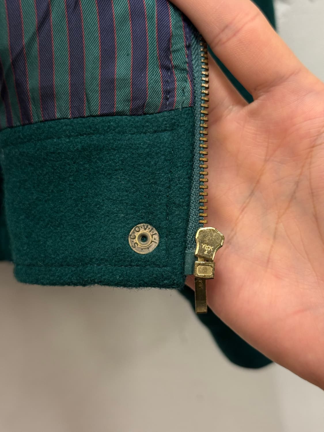 77) IVY LEAGUE Wool-Nylon Varsity Jacket 상품이미지8