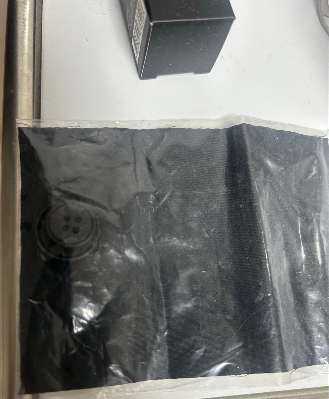 [M] 꼼데가르송 옴므 코튼 블랙 블레이저 자켓 블랙 상품이미지10