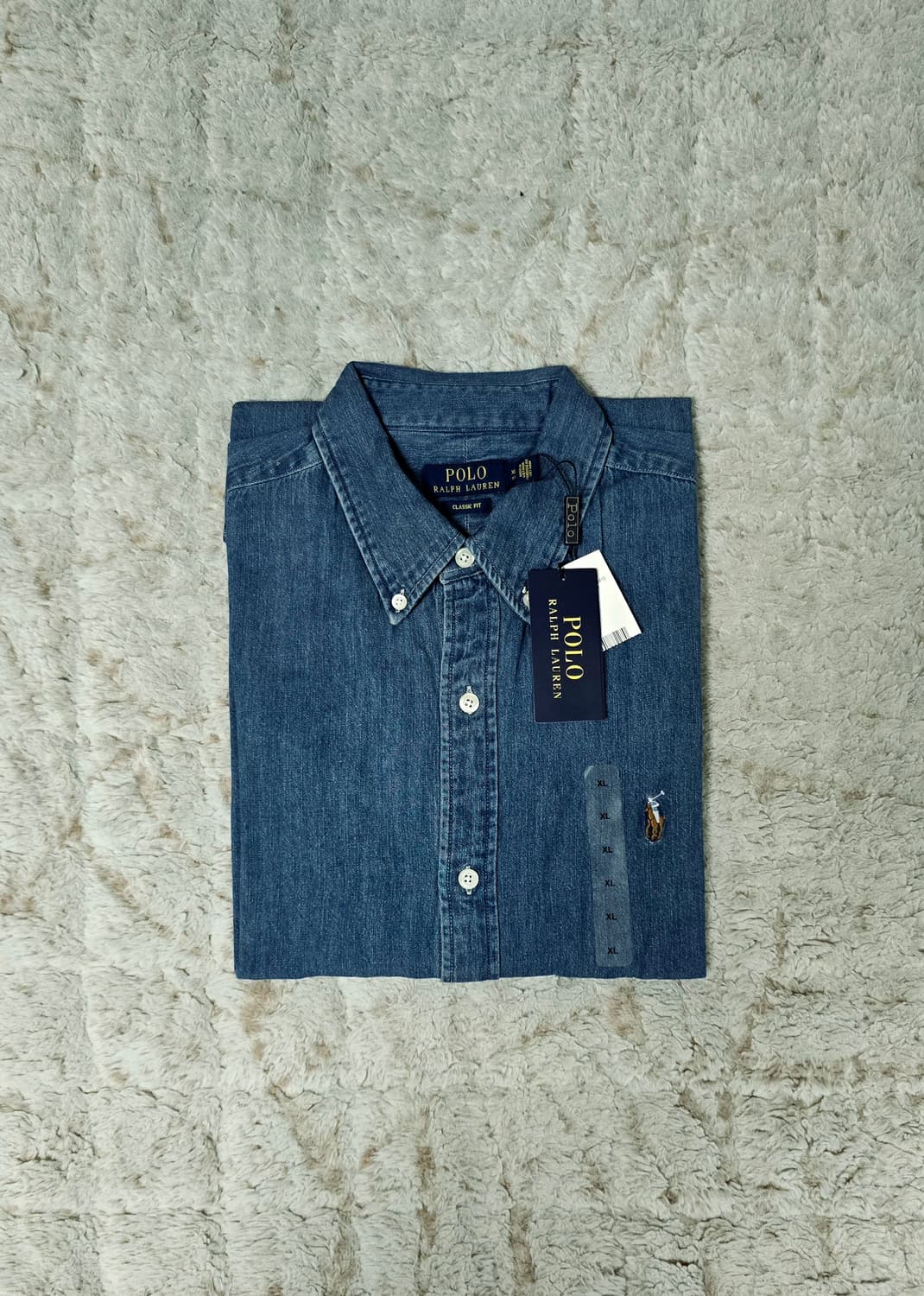 폴로 랄프로렌 중청 데님셔츠 클래식핏
XL사이즈 새제품 상품이미지1