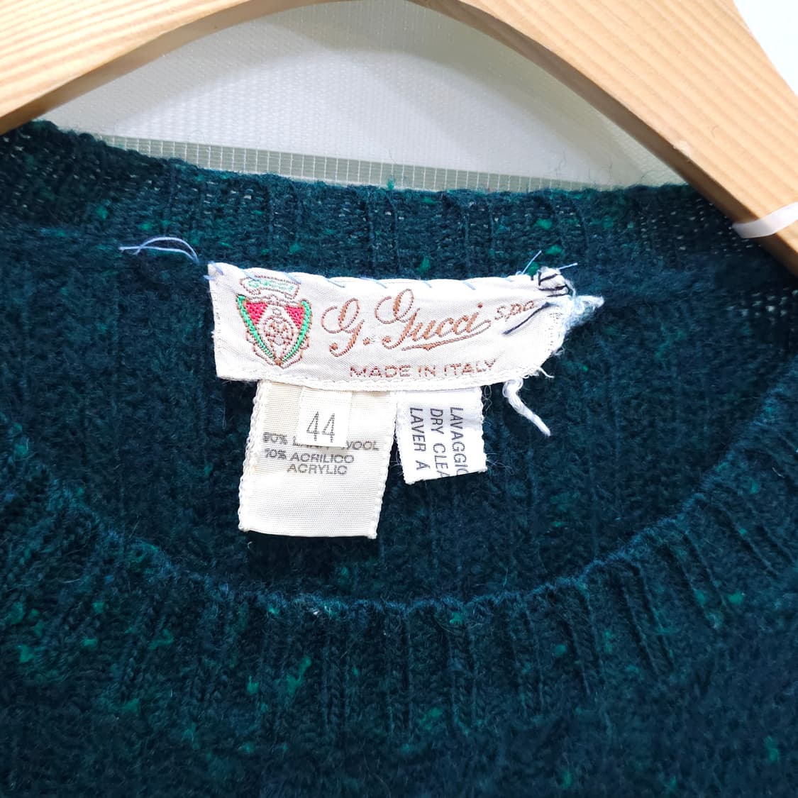 70-80s GUCCI 구찌 빈티지 니트 스웨터- 우먼44 상품이미지7