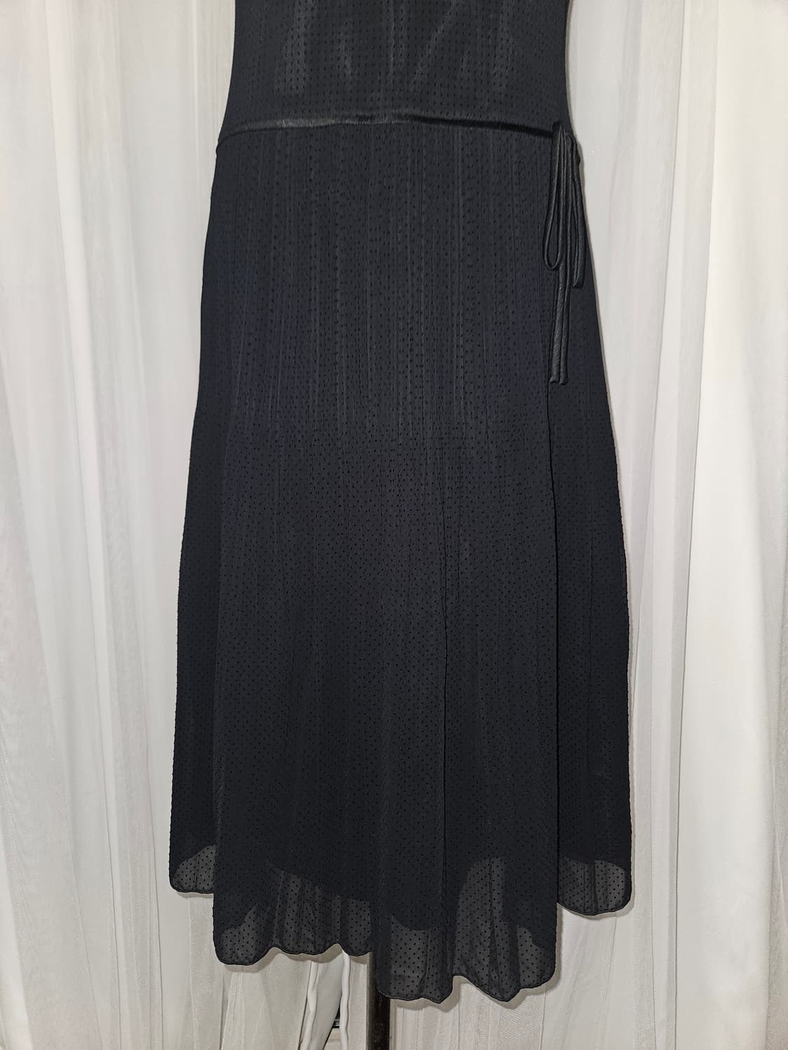 comme ca ism 셔링 홀터넥 리본 플리츠 원피스 공겜여주 히메갸루 상품이미지4