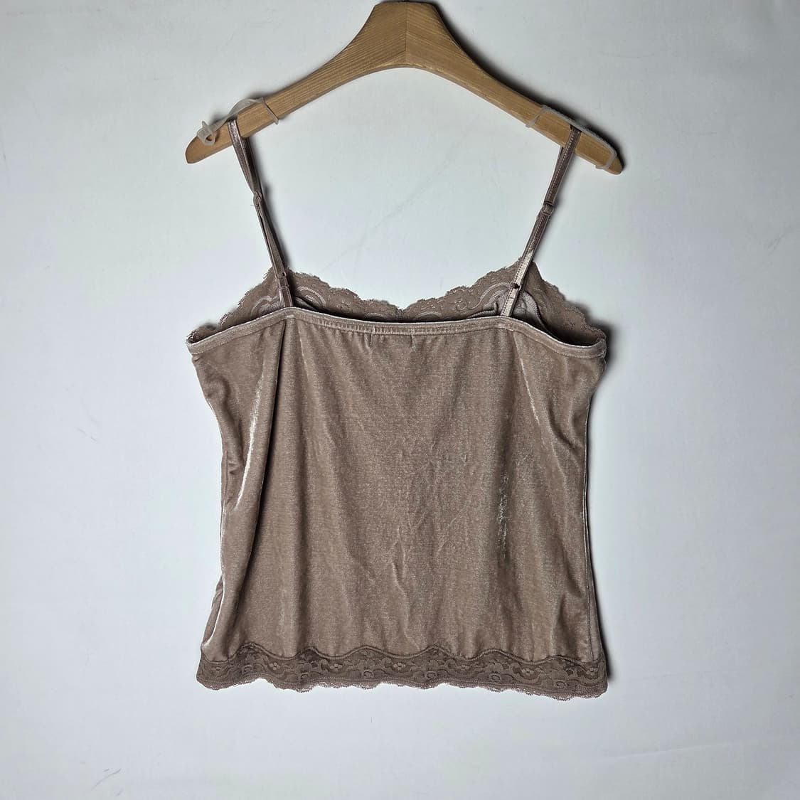 [JPN] 빈티지 레이스업 드레이프 벨벳 슬리브리스 상품이미지2