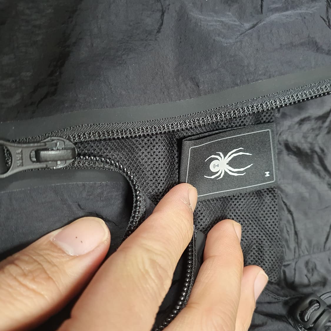 ✨ (바배) 스파이더 반집업 바람막이 상품이미지3