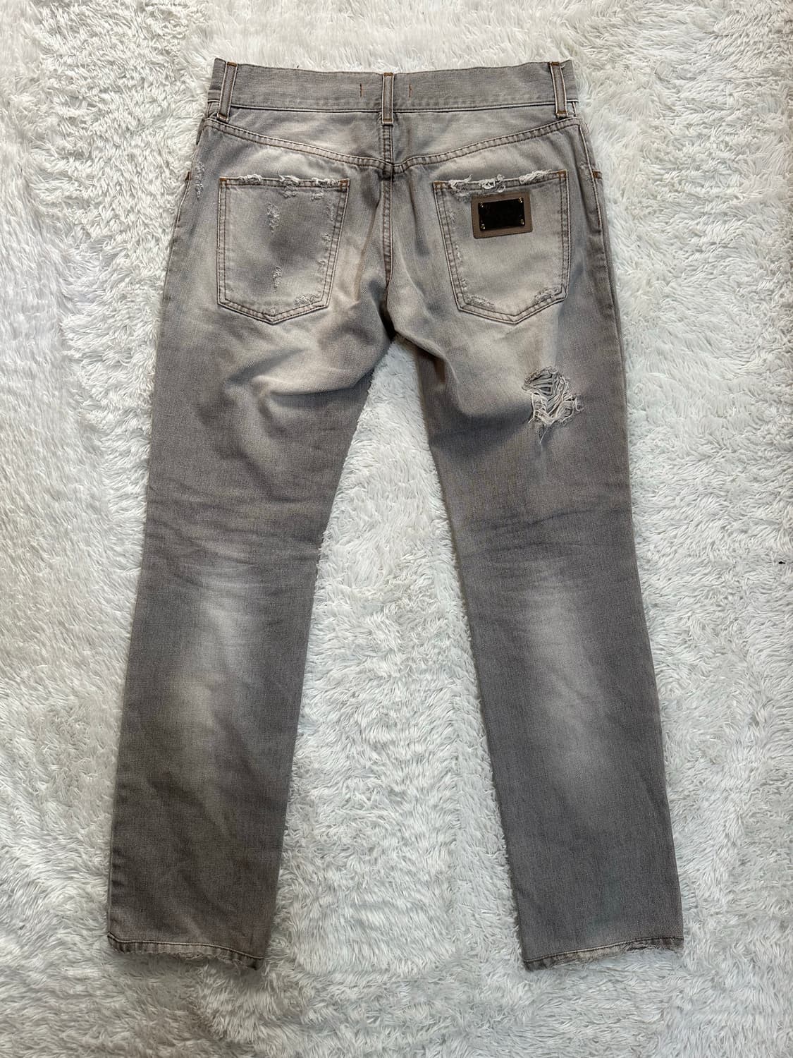 돌체앤가바나 데미지 워싱 데님 32 상품이미지4