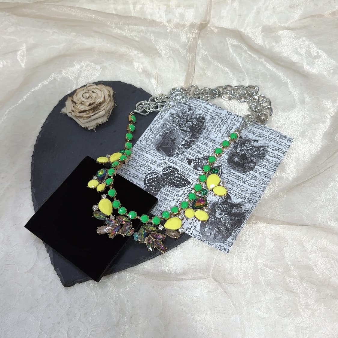 빈티지 오리엔탈 쿠바체인 레이어드 목걸이 상품이미지2