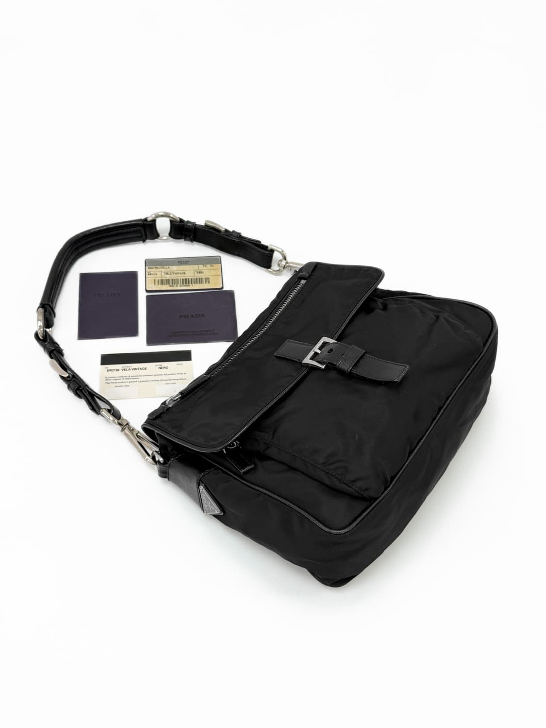 프라다 BR2156 벨라 빈티지 플랩 숄더백 상품이미지1
