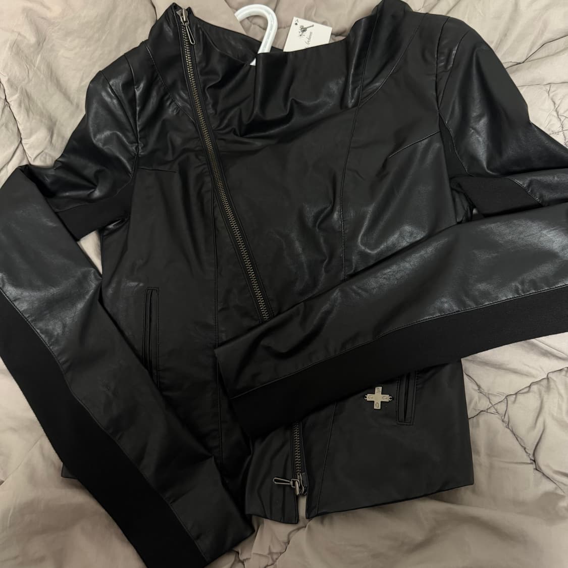 2000 아카이브스 KAEL DRAPED JACKET (BLACK) 상품이미지2