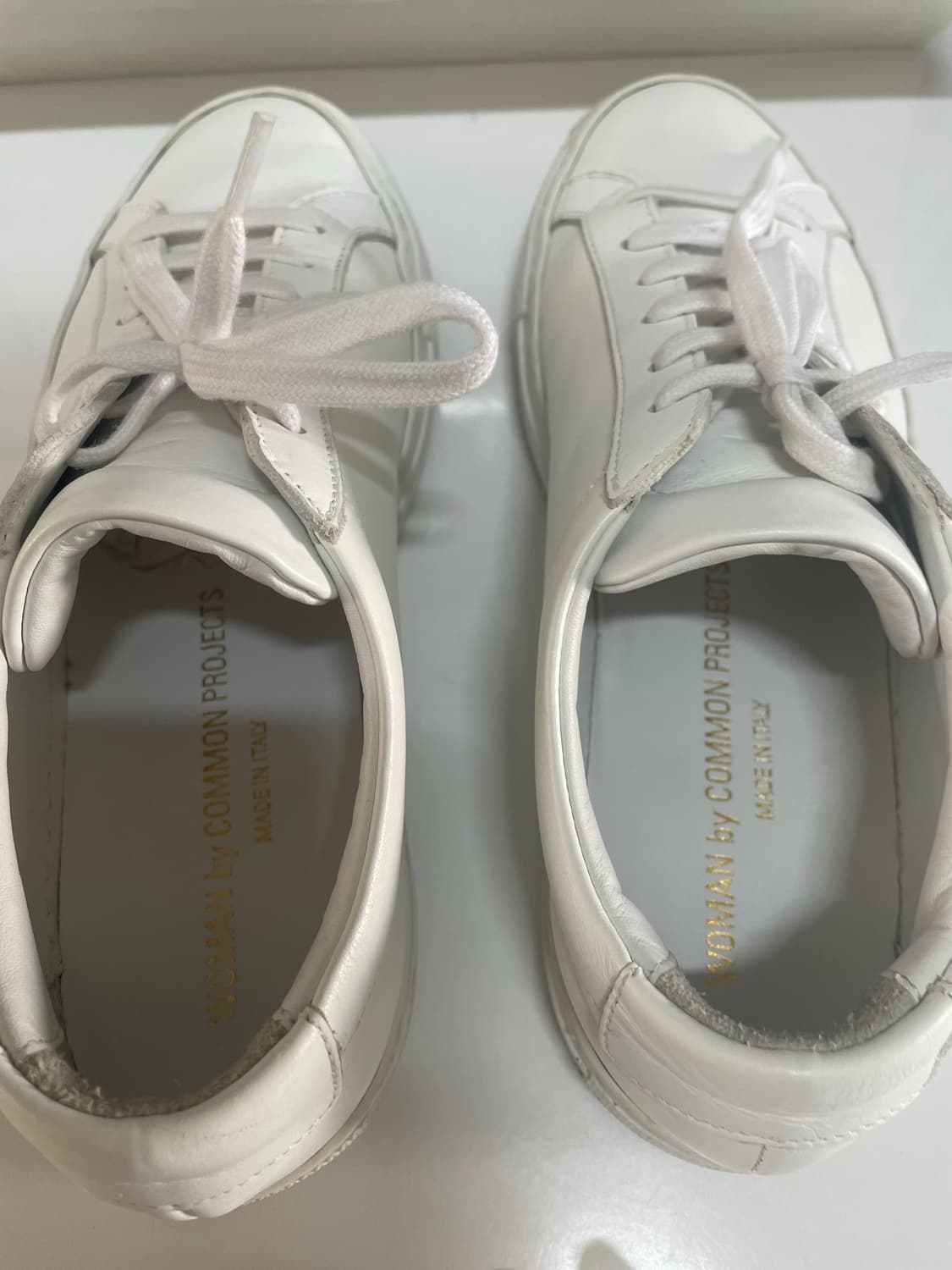 커먼프로젝트 아킬레스 로우 화이트 우먼스 스니커즈 37 상품이미지3