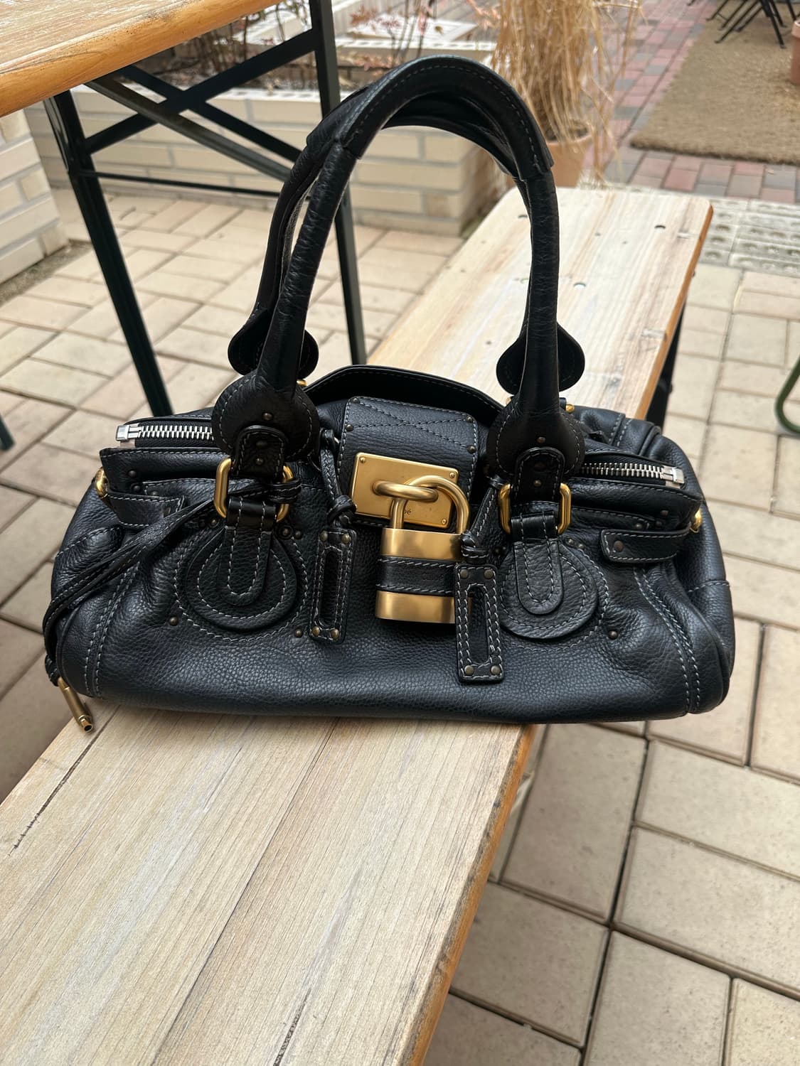 [A+ 정품] 끌로에 패딩턴백 블랙 상품이미지2