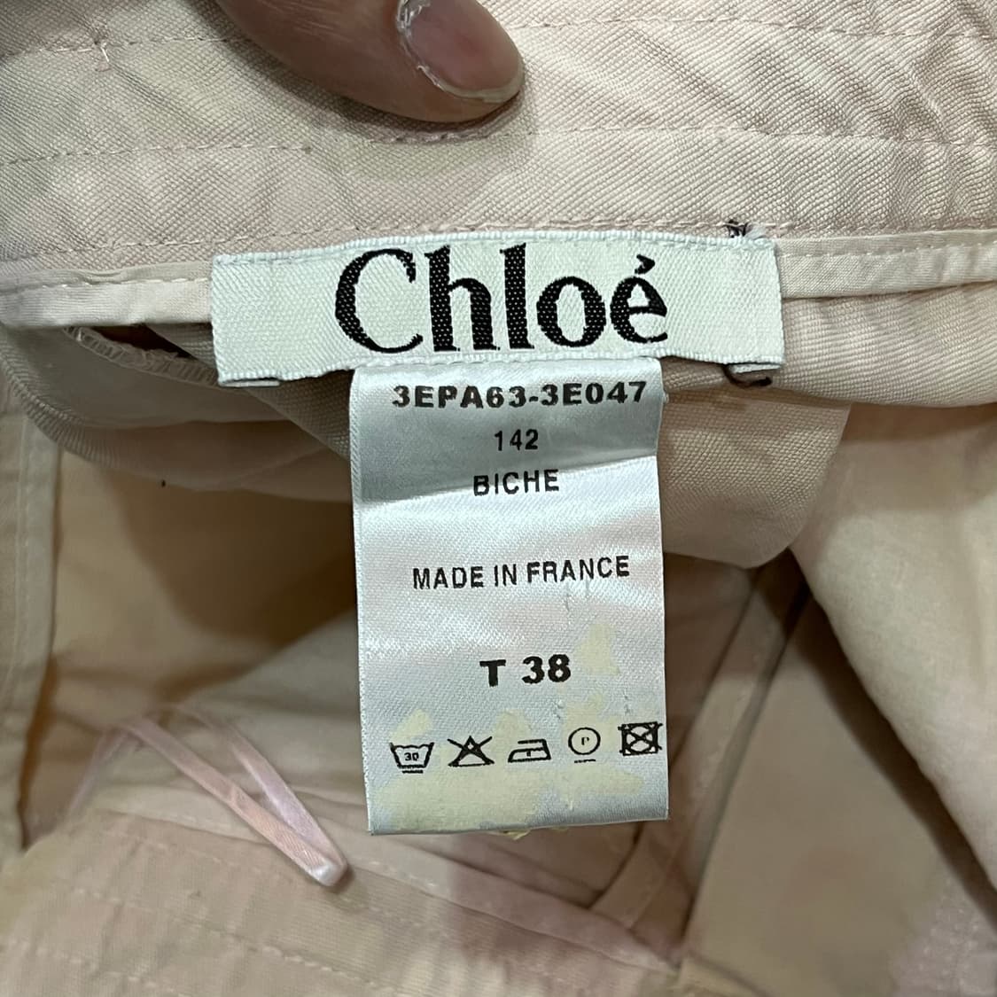  끌로에 부츠컷 코튼 팬츠 y16200 상품이미지7