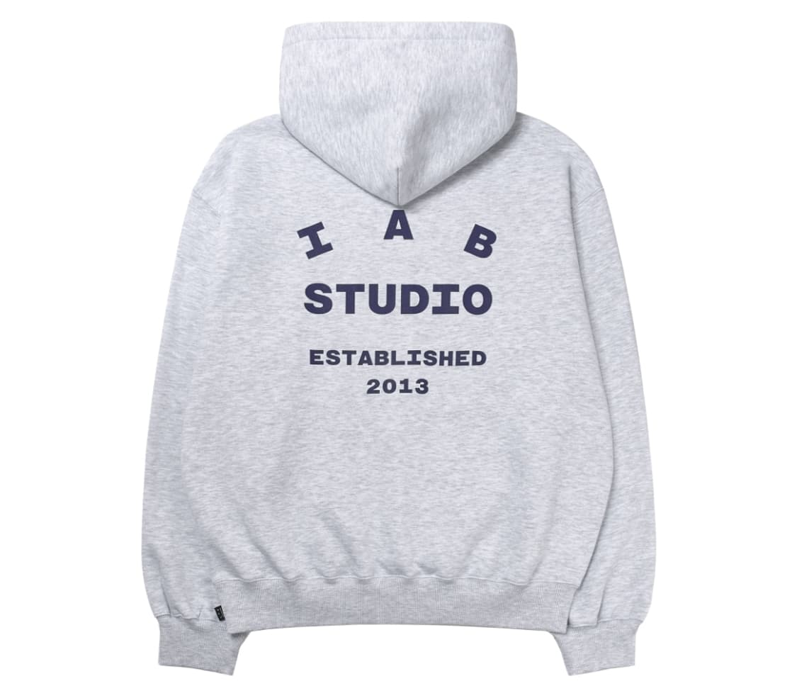 아이앱 스튜디오 25 후드 라이트 그레이 네이비 상품이미지1