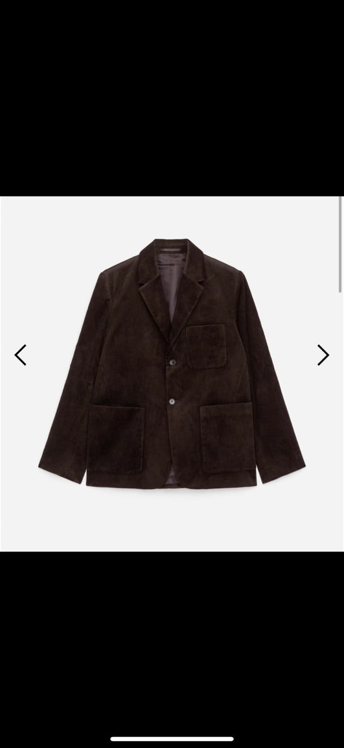 [48] 아르켓 코듀로이 블레이저 브라운 상품이미지1