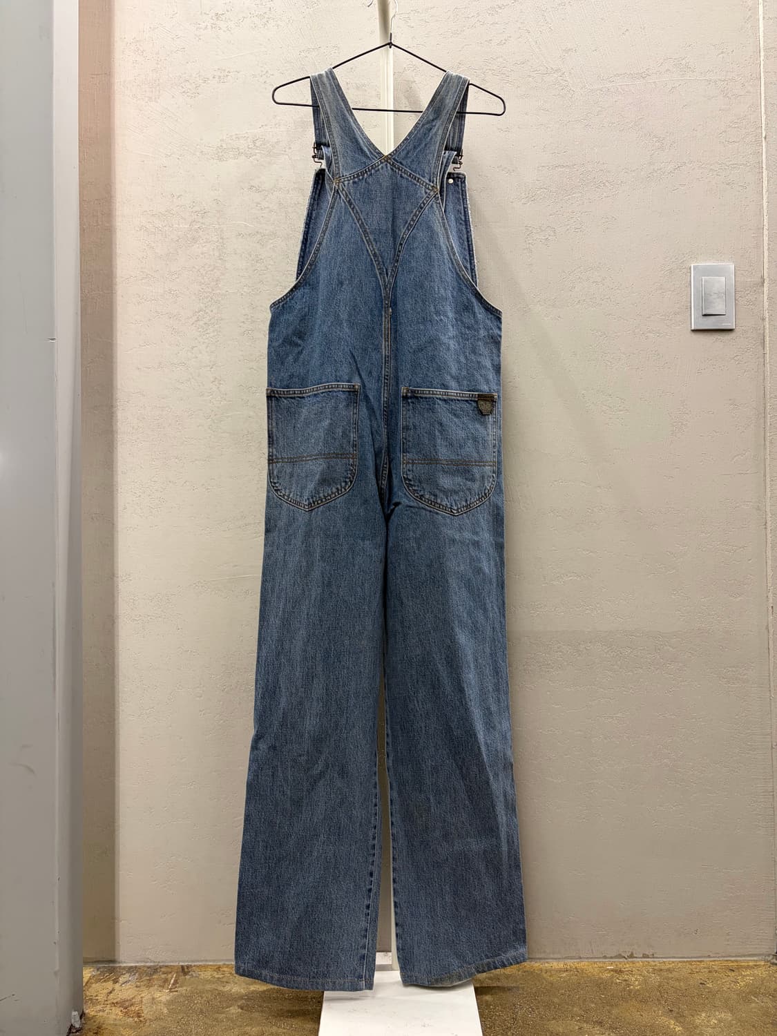 90s 마리떼프랑소와저버 데님 오버롤 상품이미지9