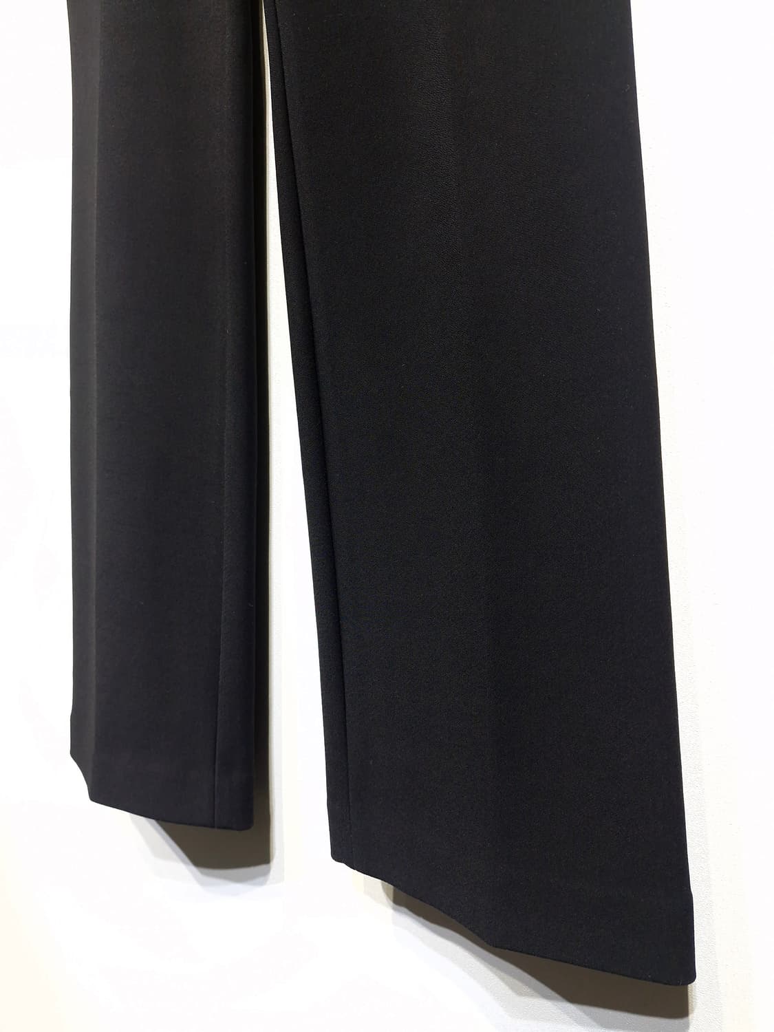 오르(ORR) 겨울 세미 부츠컷 스판 슬랙스 블랙 상품이미지4