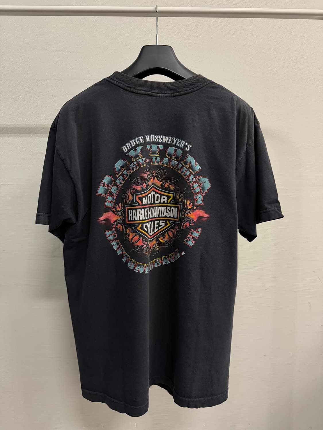 할리데이비슨 바이크위크 데이토나 플레임 이글 티셔츠 상품이미지4