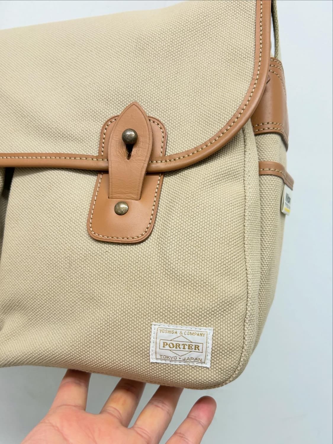 요시다 포터 X 니콘 캔버스 크로스백 상품이미지2