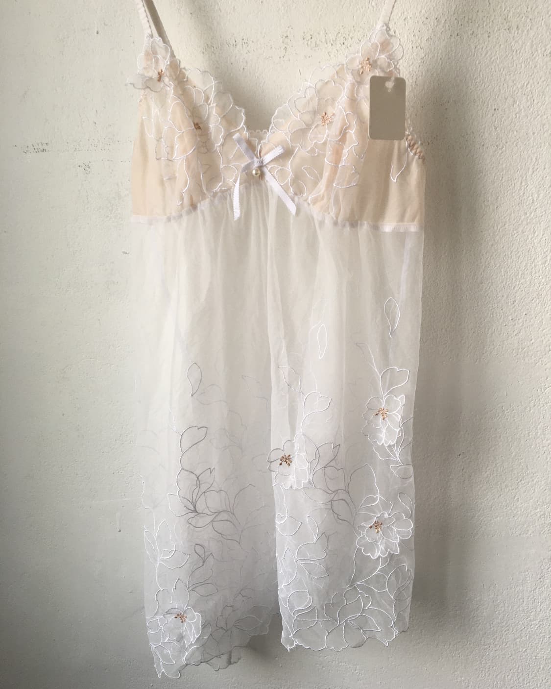Flower point see through sleeveless 상품이미지4