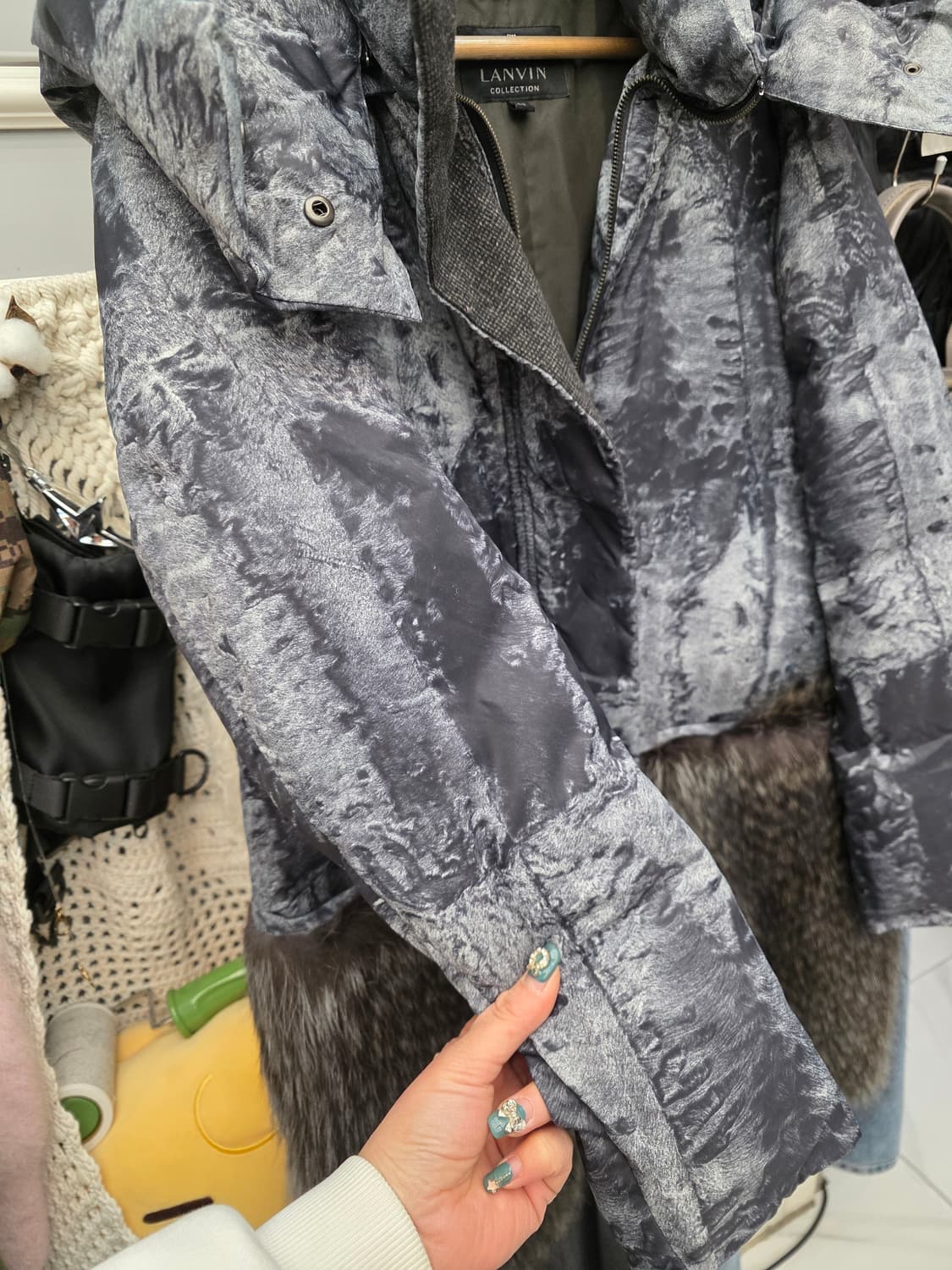 랑방 컬렉션 LANVIN 퍼 패딩 82 상품이미지10