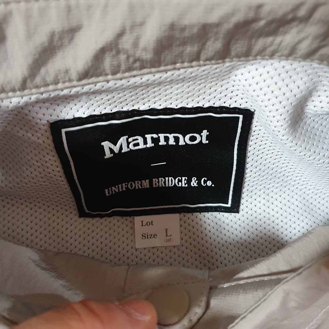 마모트 유니폼브릿지 나일론 셔츠 자켓 L 상품이미지5