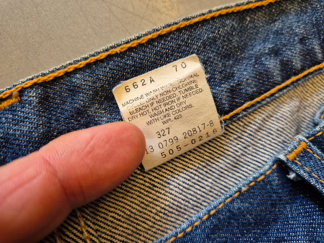 90s 리바이스 505  데님 팬츠 상품이미지7