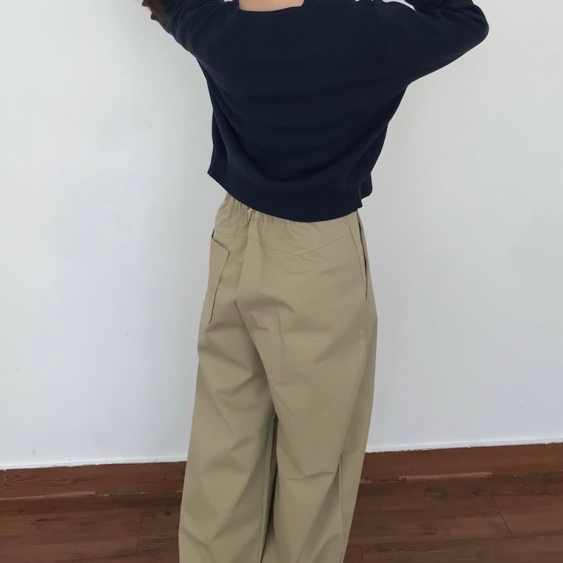 muium 밴딩 팬츠 상품이미지2