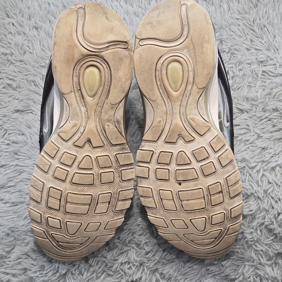 1q-7:나이키 에어맥스 97 블랙 실버 (240mm) 상품이미지9