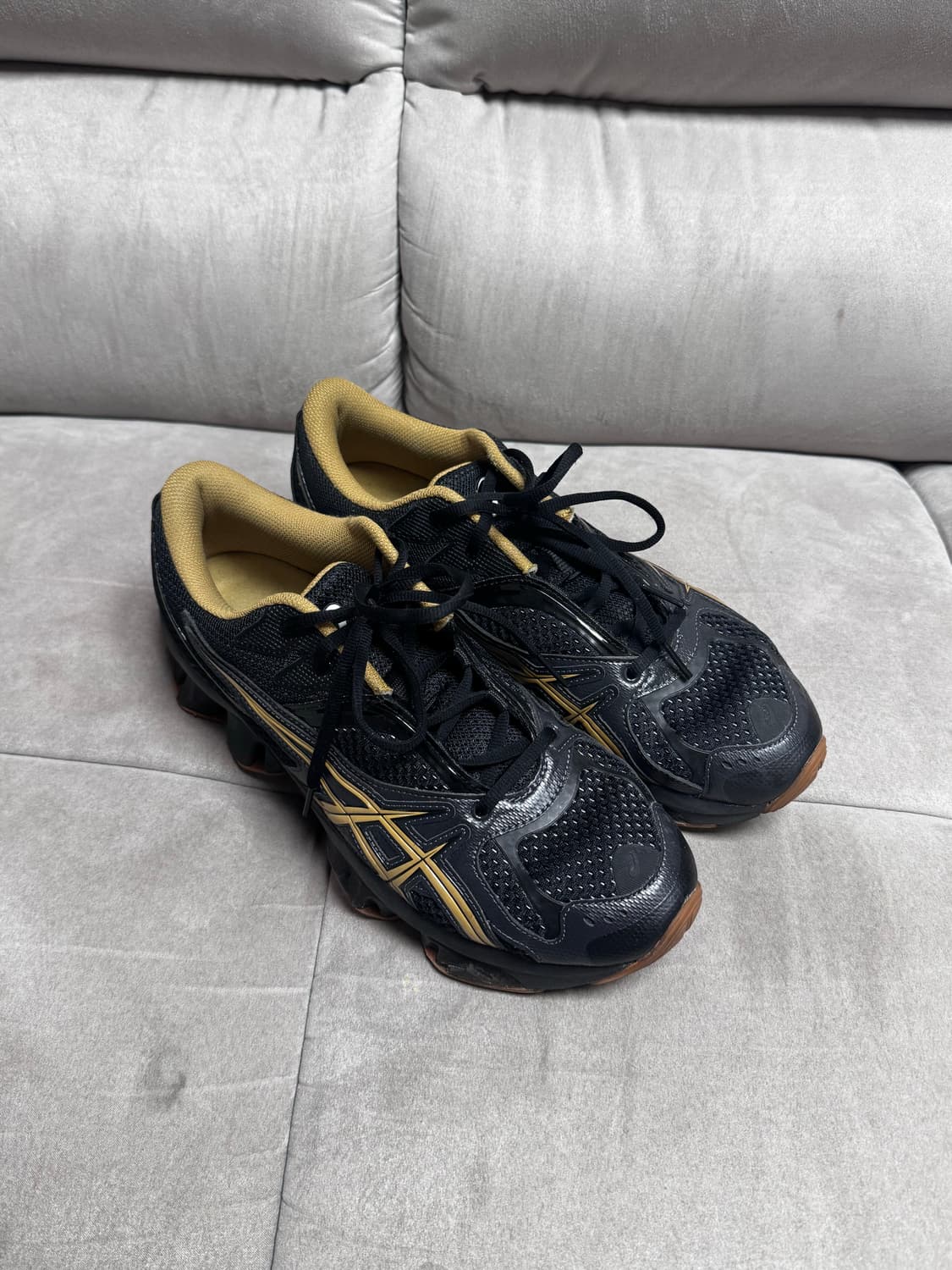 아식스 키코 젤 퀀텀 지엔치아 블랙 브라운 280 상품이미지2