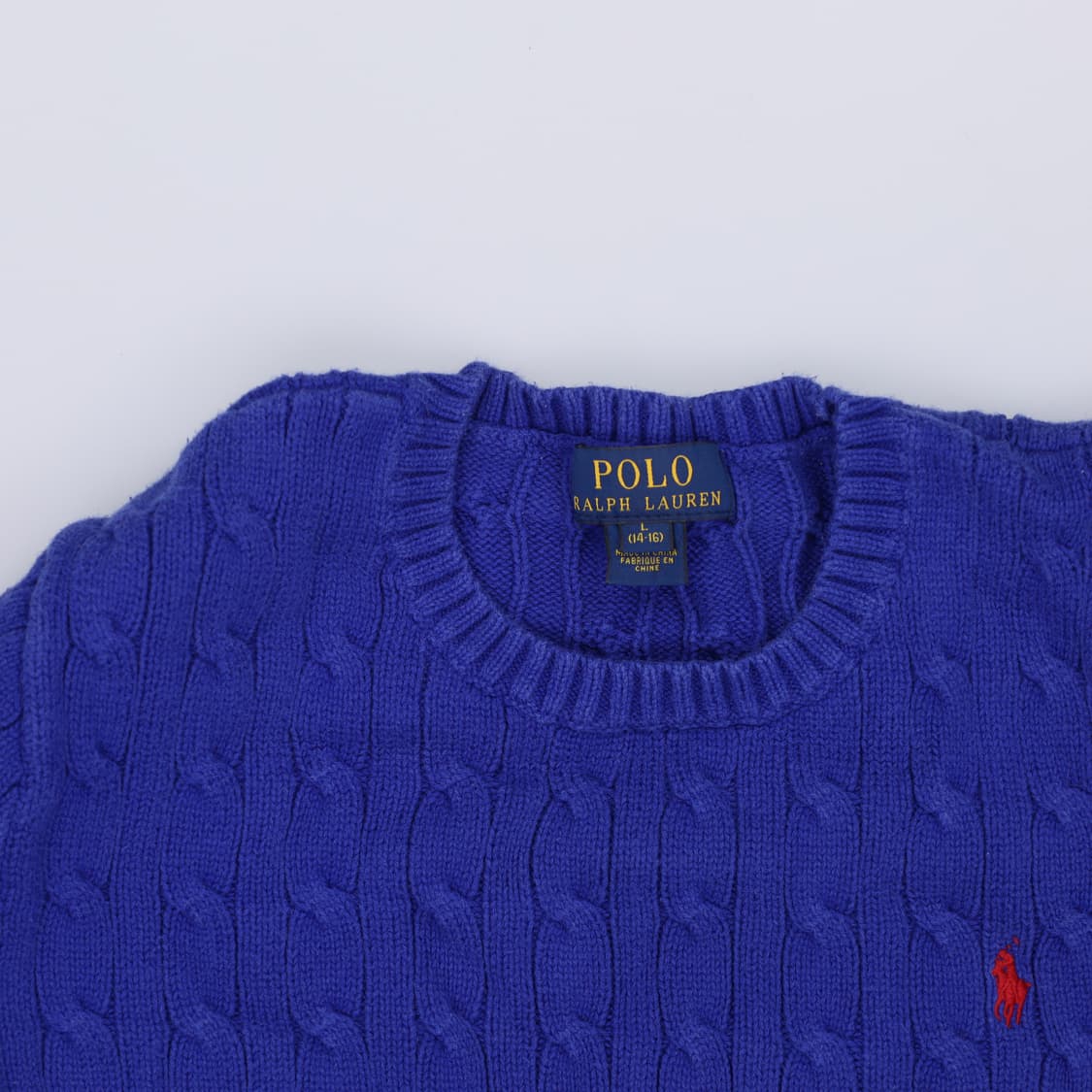 [14-16] 폴로 랄프로렌 케이블 꽈배기 니트 0108J 상품이미지3