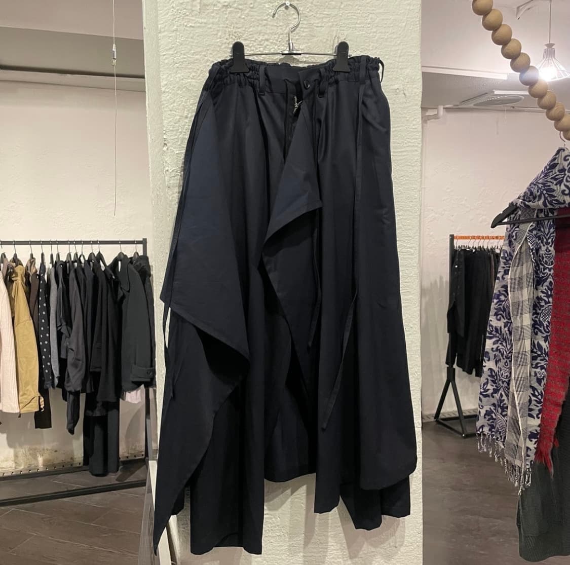 요지야마모토 랩 스커트 팬츠 상품이미지1