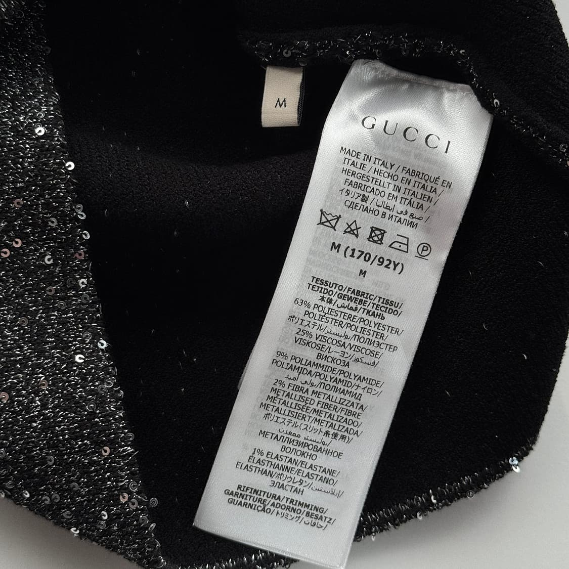 구찌 24 시퀸 니트 가디건 상품이미지6