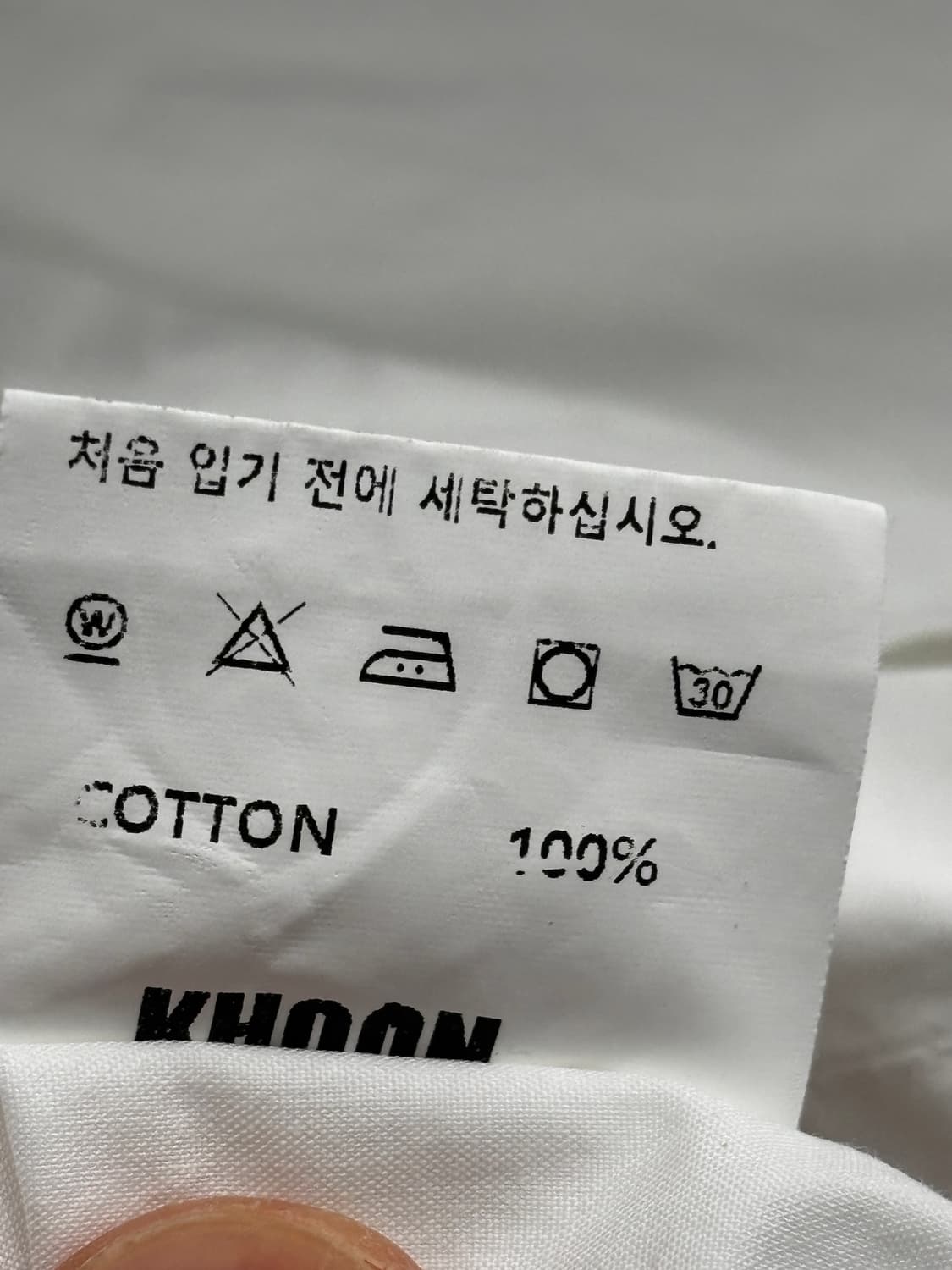 쿤옴므 그래픽 포켓 오버사이즈 셔츠 상품이미지6