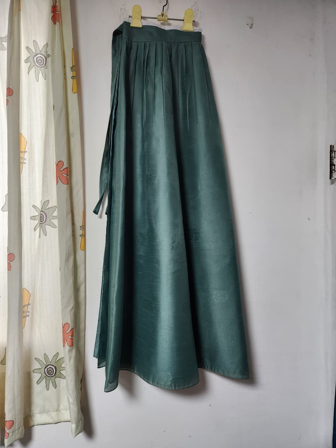 초록계통 한복 치마. F 상품이미지1