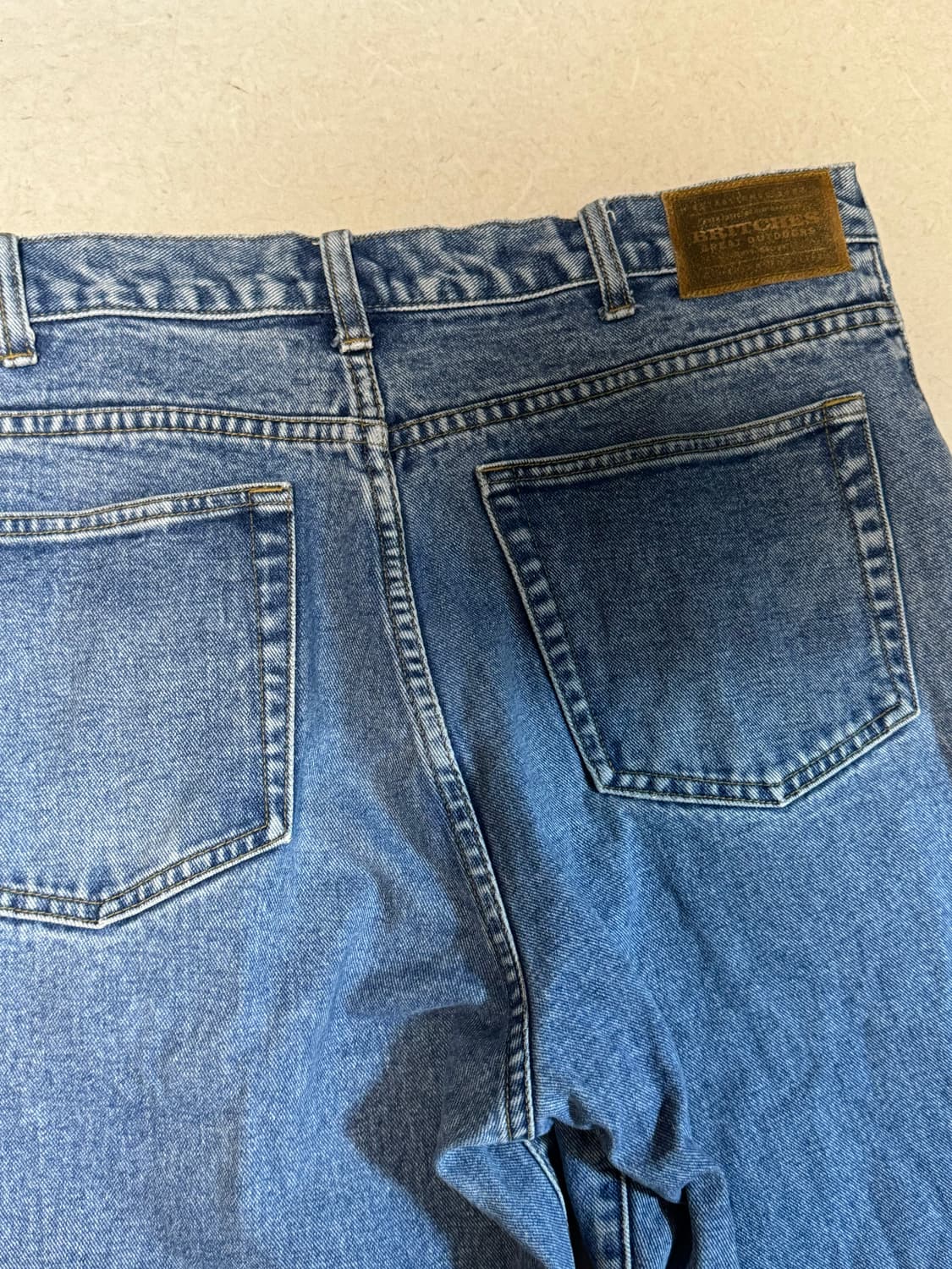 00s Britches 빈티지 클래식핏 데님 팬츠 36/32 상품이미지4