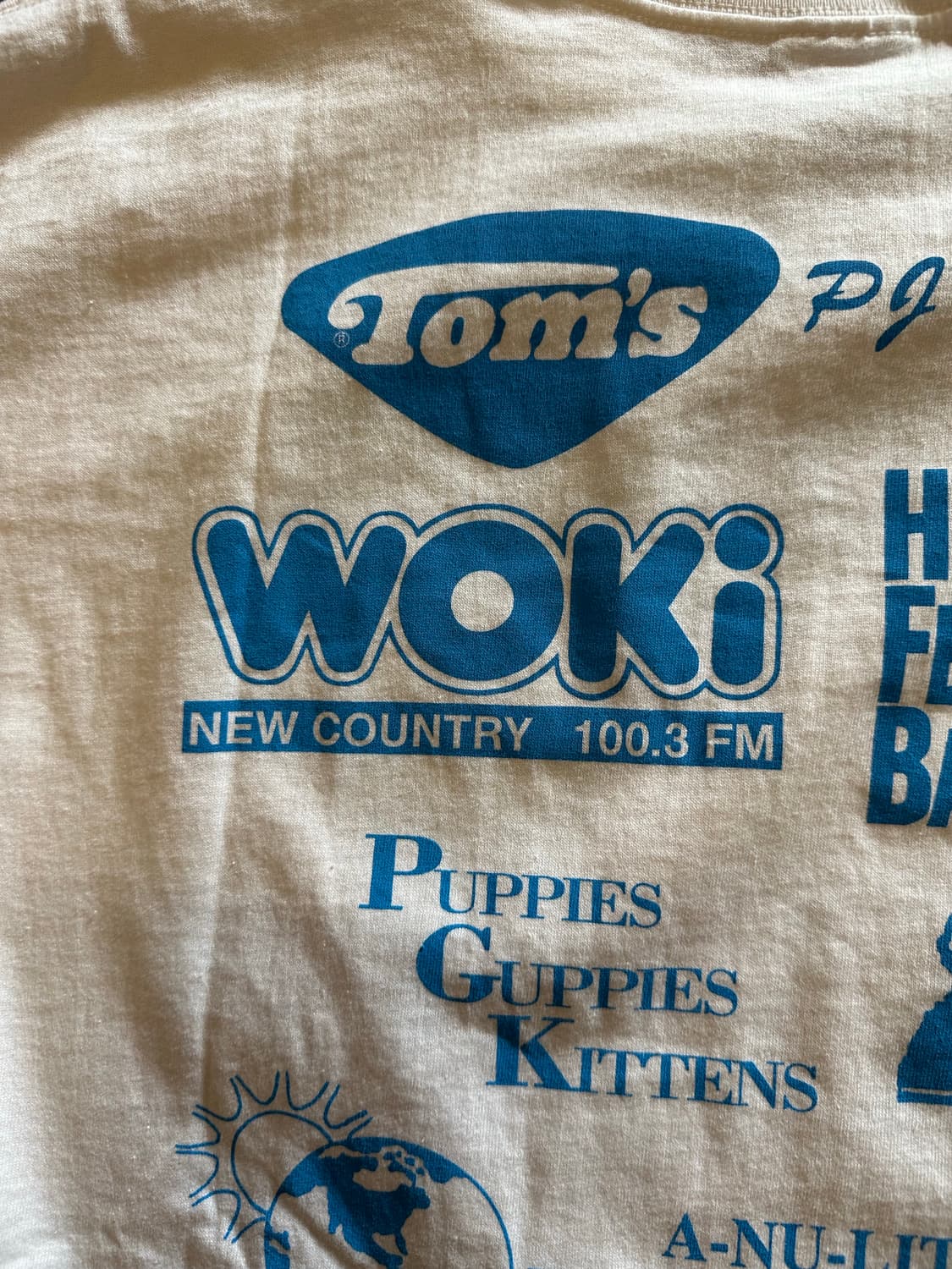 90s karns community fare race tee - XL 상품이미지9