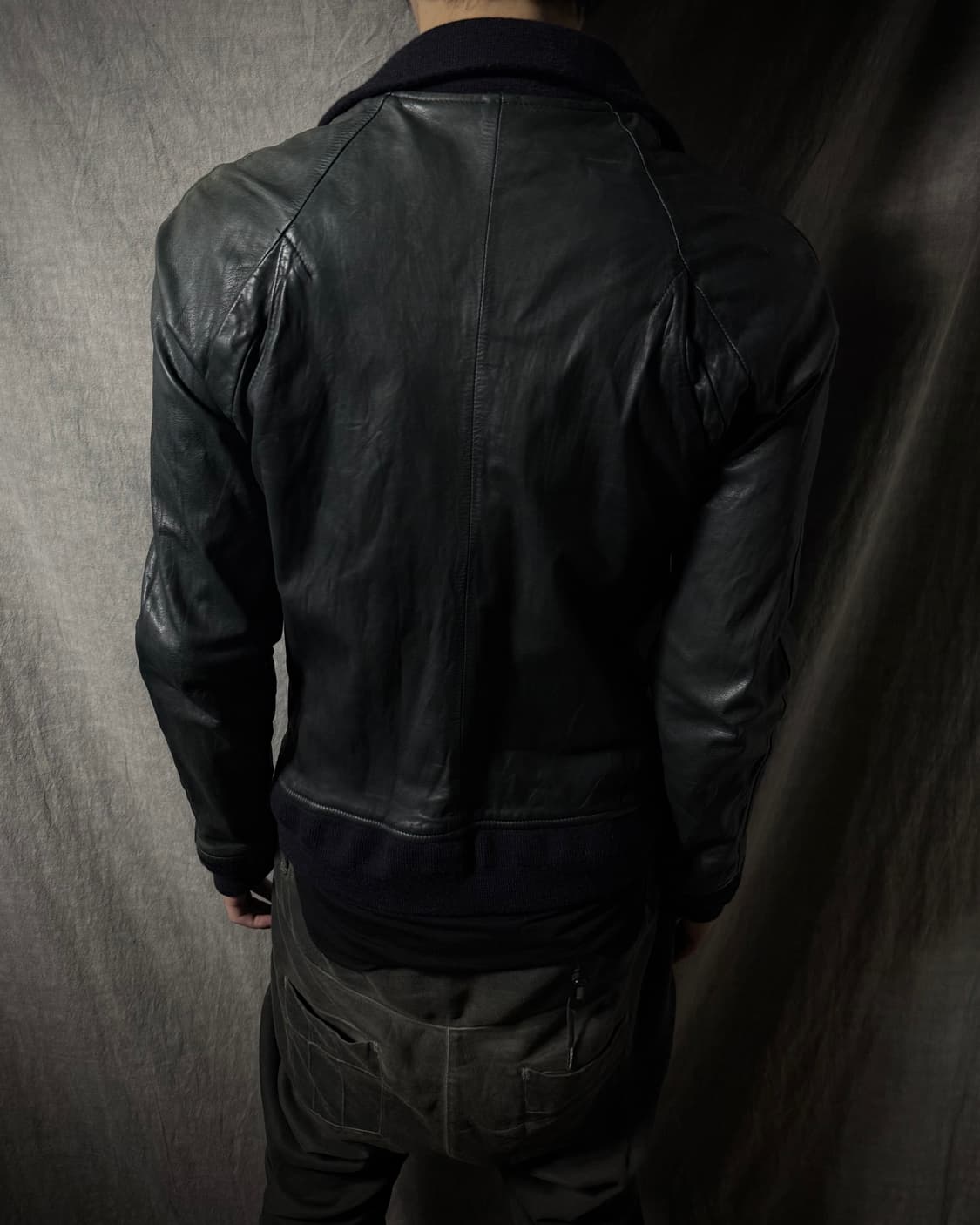 The Viridi-Anne Leather Jacket   상품이미지2