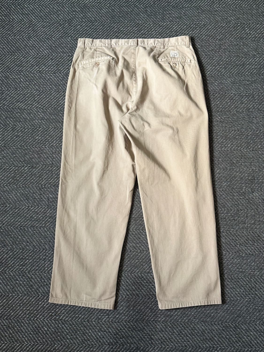 (34) 90s 폴로 랄프로렌 올드라벨 더블 플리츠 치노 팬츠 상품이미지7