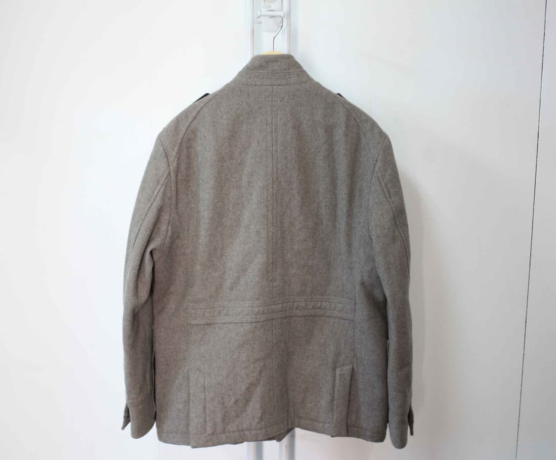 W-3976/휴고보스 정품 남성용 야상 하프 점퍼 50 상품이미지2