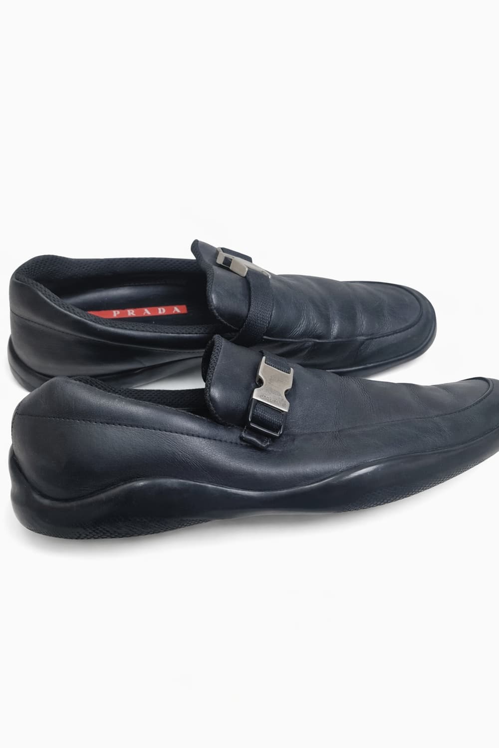 Prada sports buckle loafer 43 black 상품이미지1