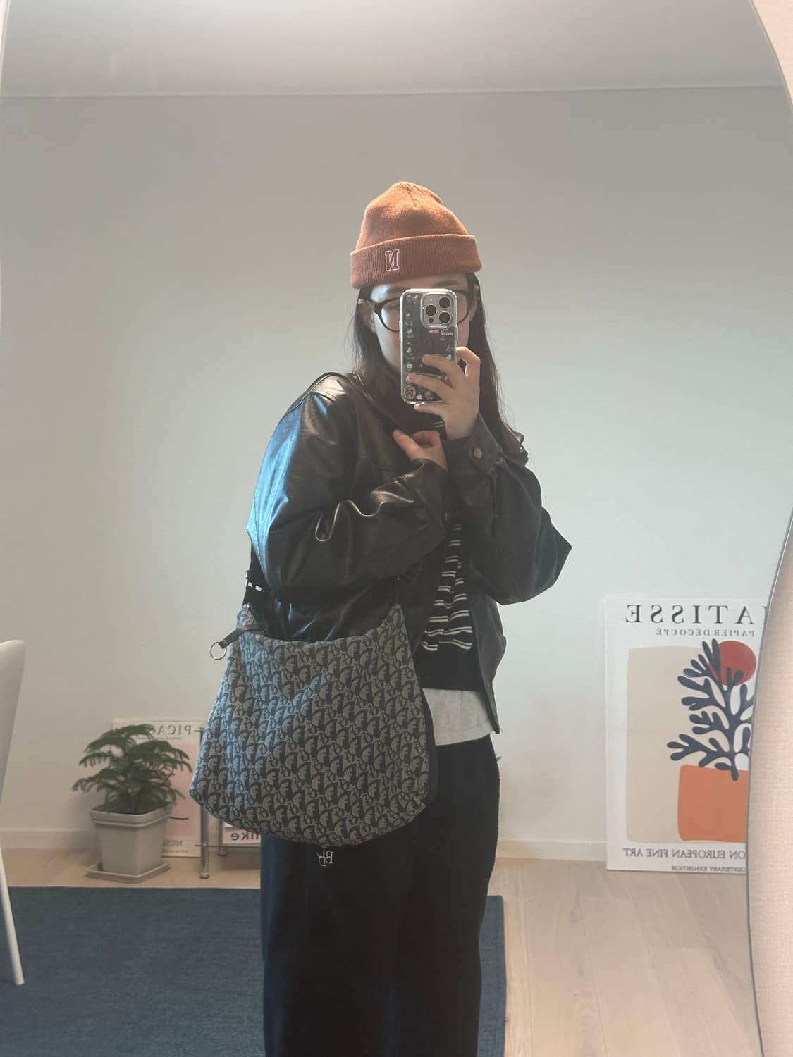 (남녀공용) 디올 빈티지 오블리크 크로스백 호보백 상품이미지8